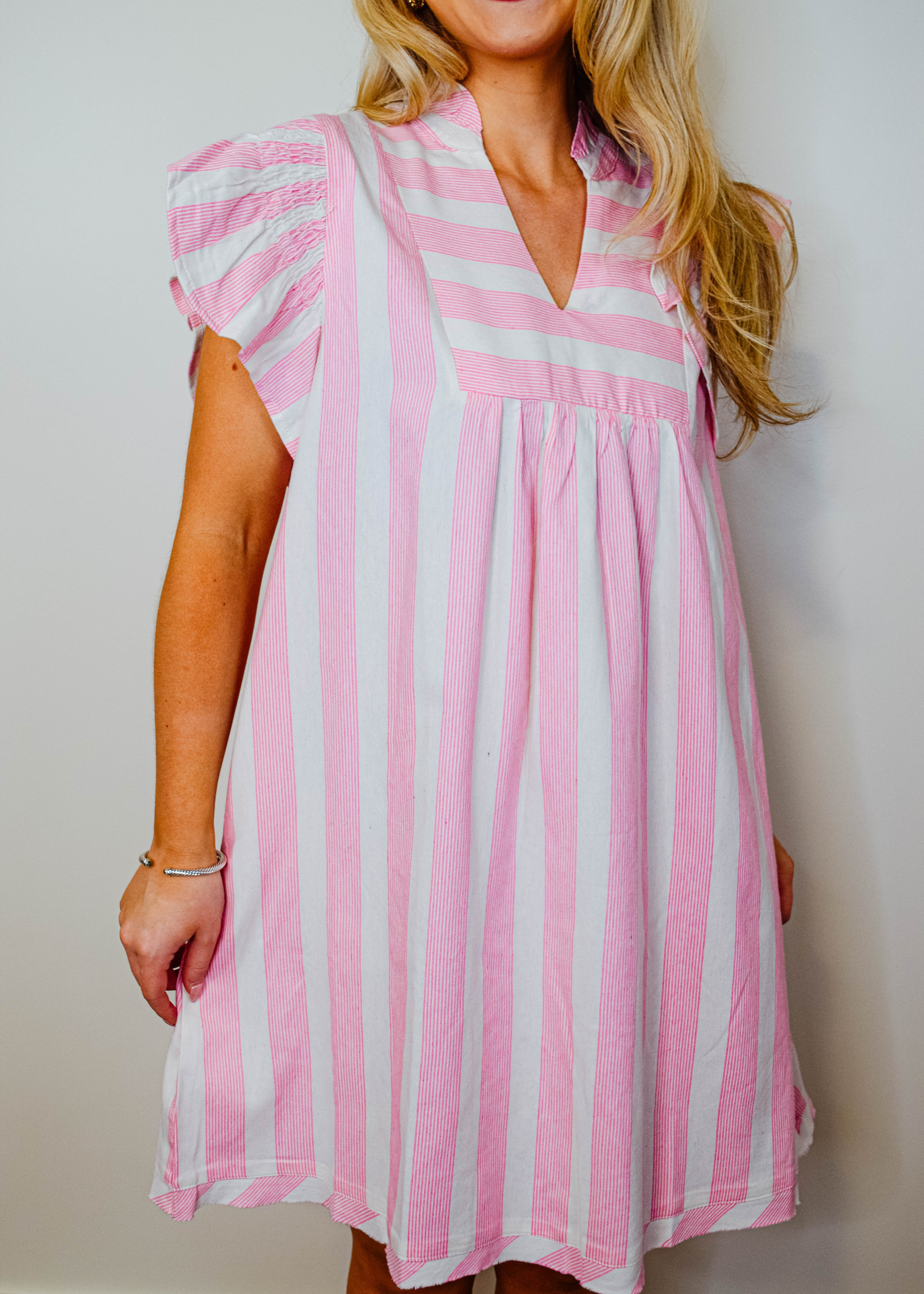 Charlie Stripe Mini Dress