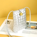 Small Woven Crossbody Bag