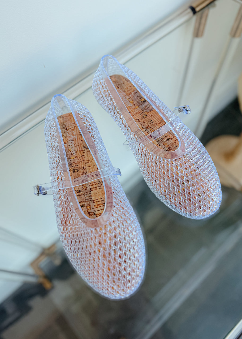 Lottie Woven Jelly Flats