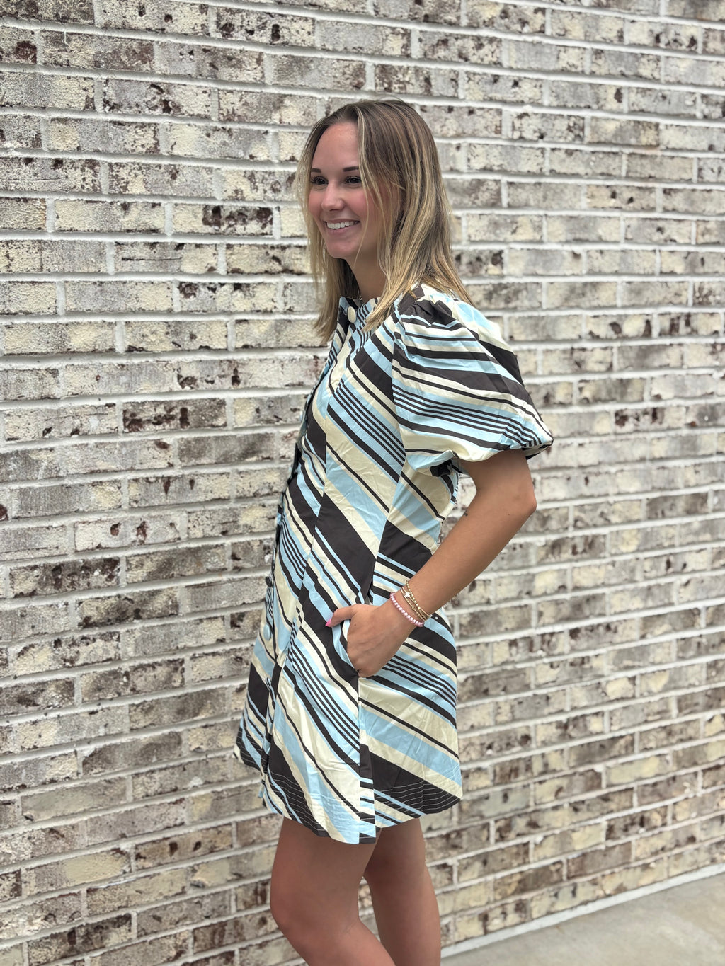 Azaria Stripe Dress