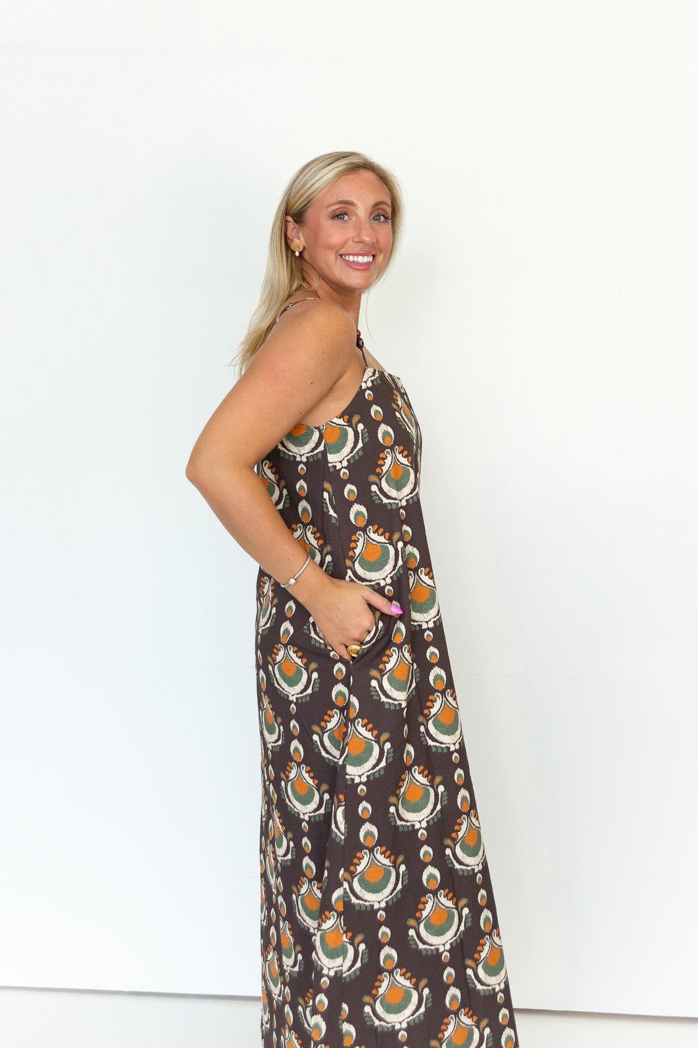 Tia Teardrop Maxi Dress