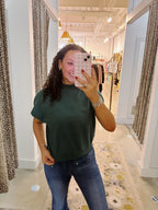 Marina Mock Neck Top