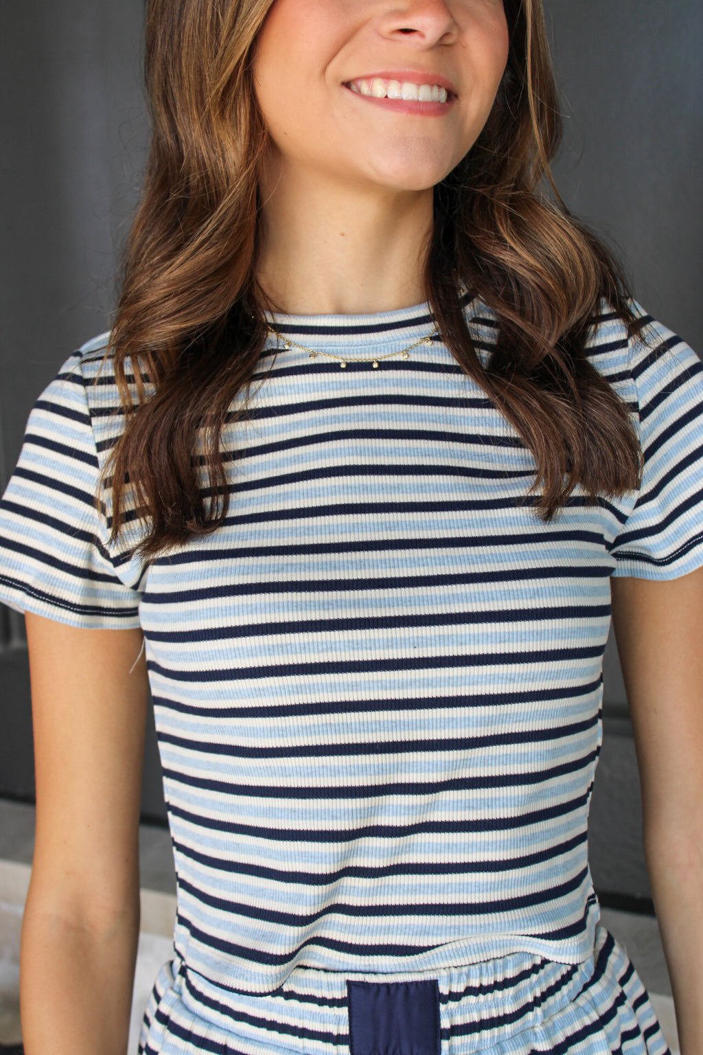 Sophie Stripe Lounge Top