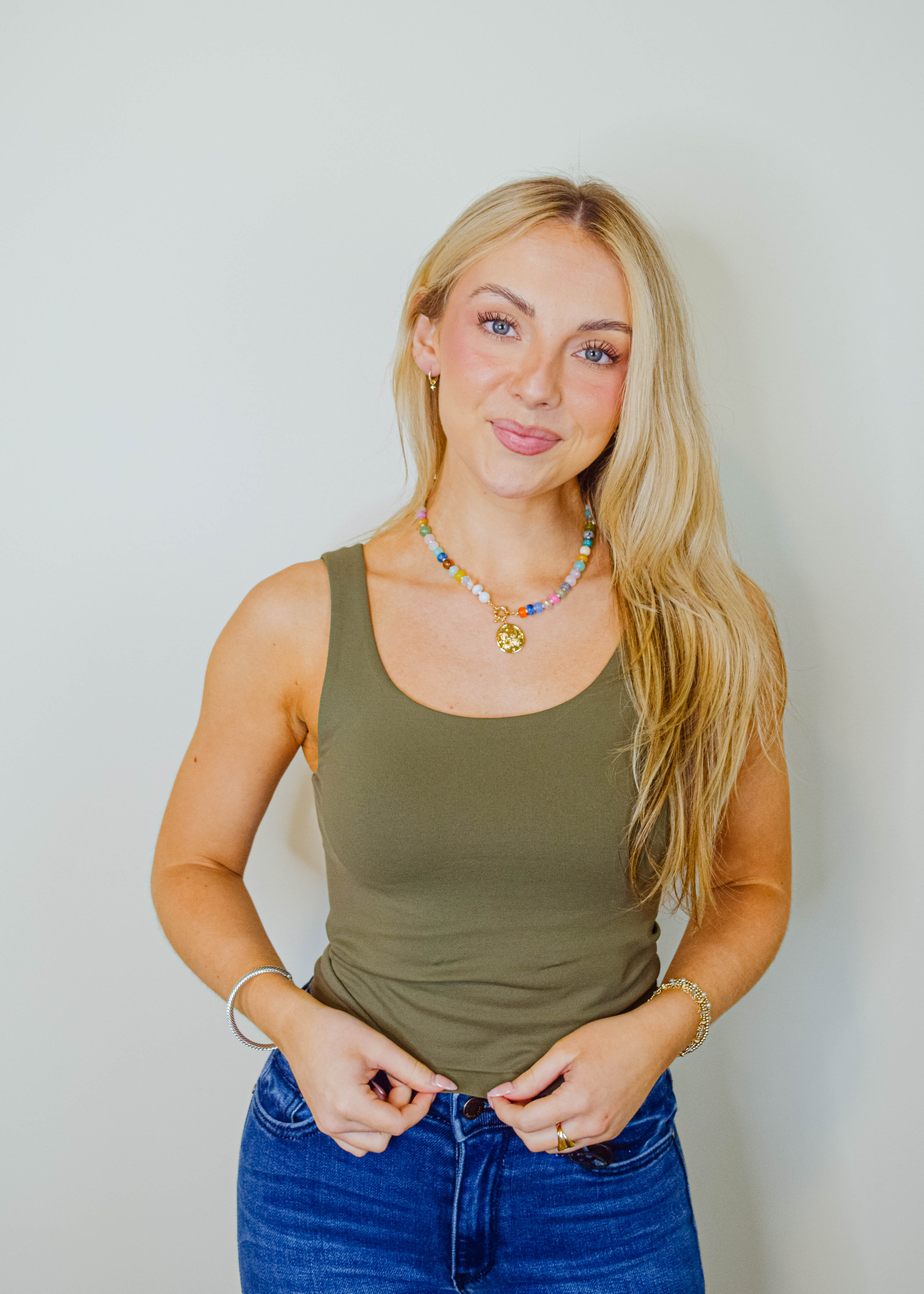 Elena Wide Neck Tank