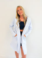 Longline Hoodie Cardigan