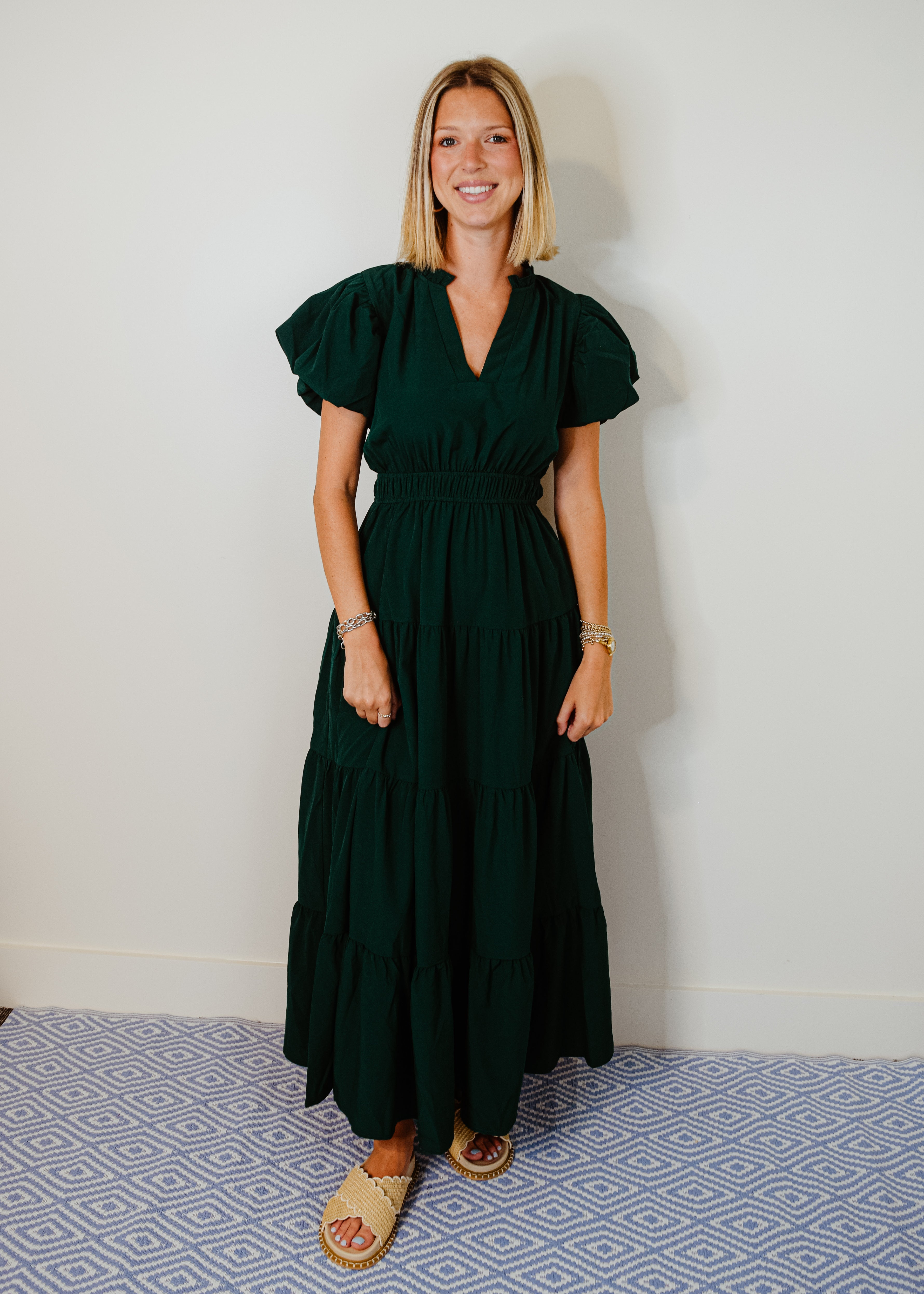 Amelia Tiered Maxi Dress – The Swank Company