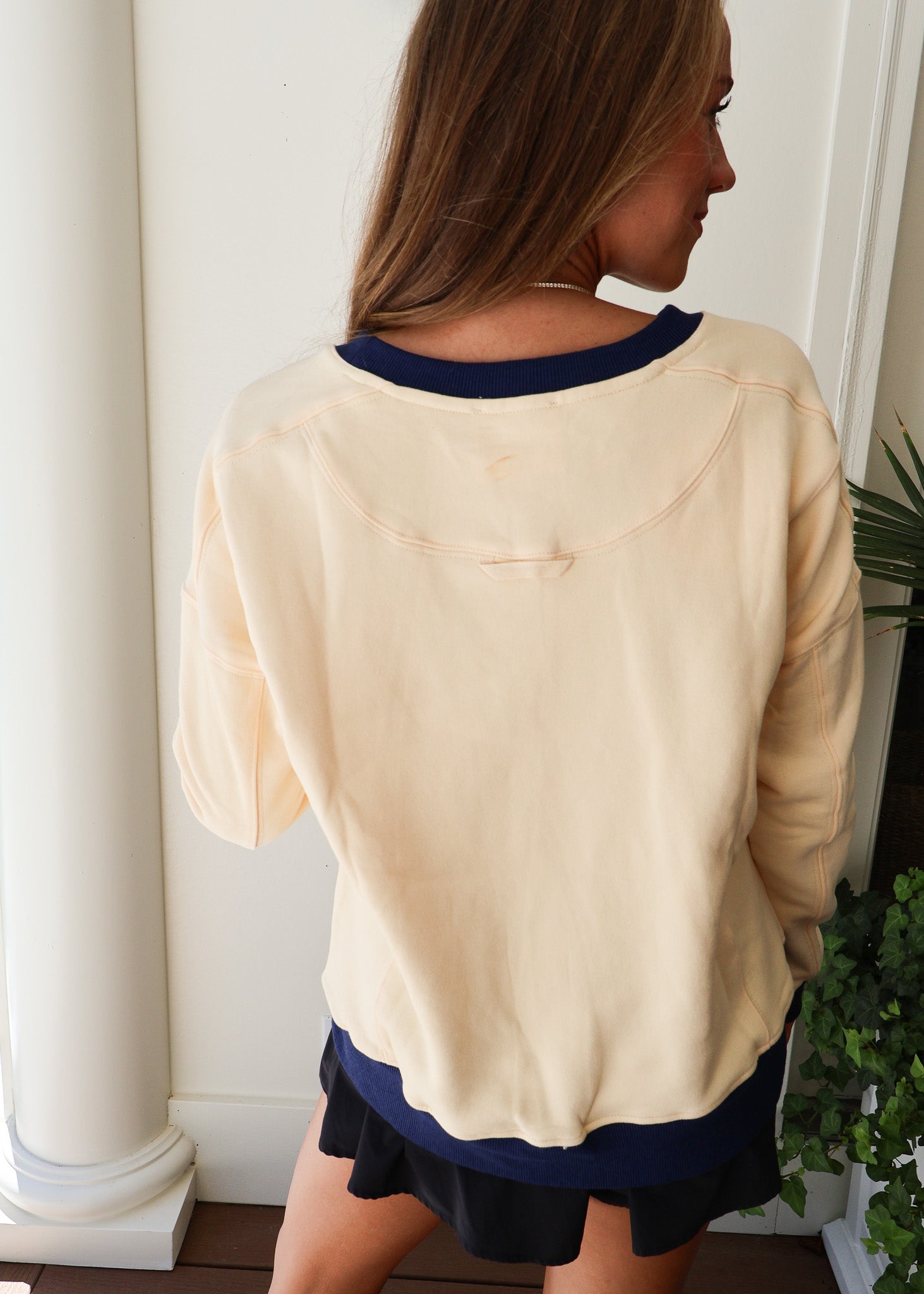Katie Contrast Pullover