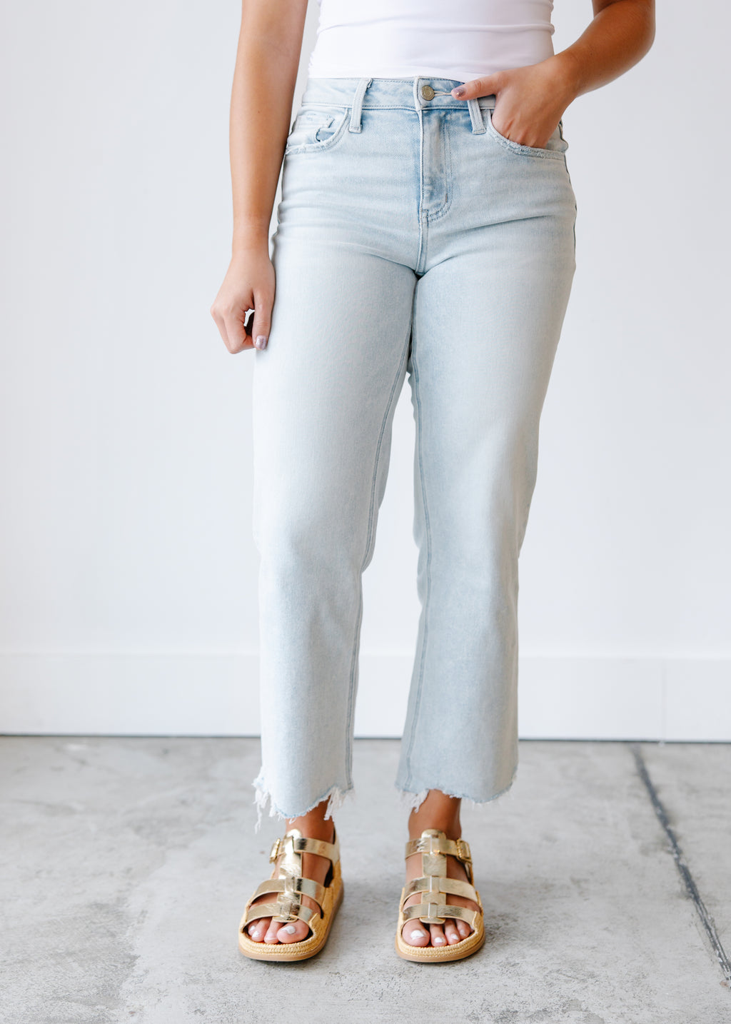 Charlotte High Rise Slim Jeans