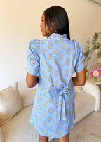 Eliana Puff Sleeve Mini Dress