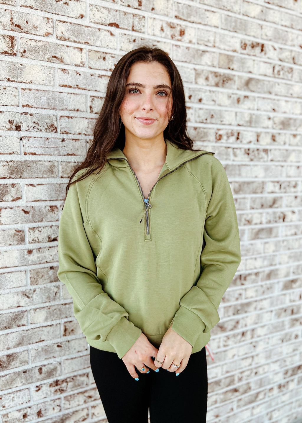 Air Essentials Half Zip Pullover - Sale