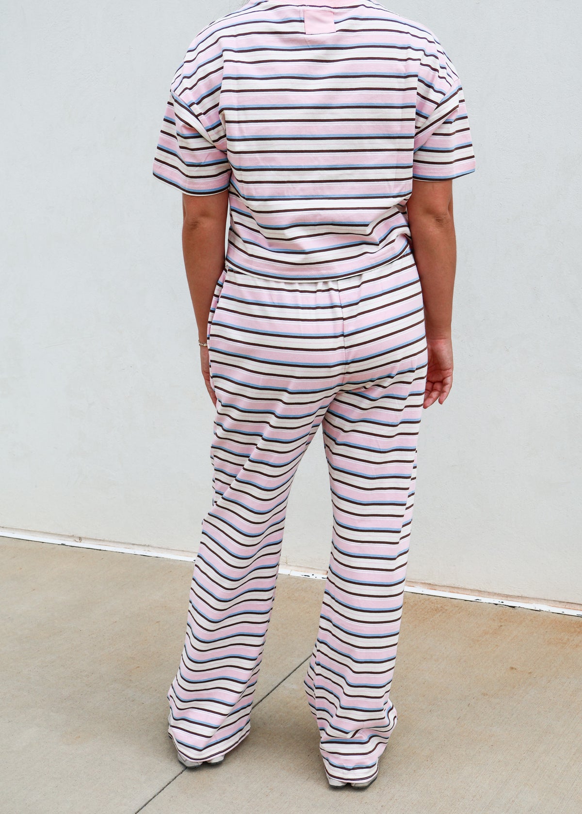 Dixie Pastel Striped Pants