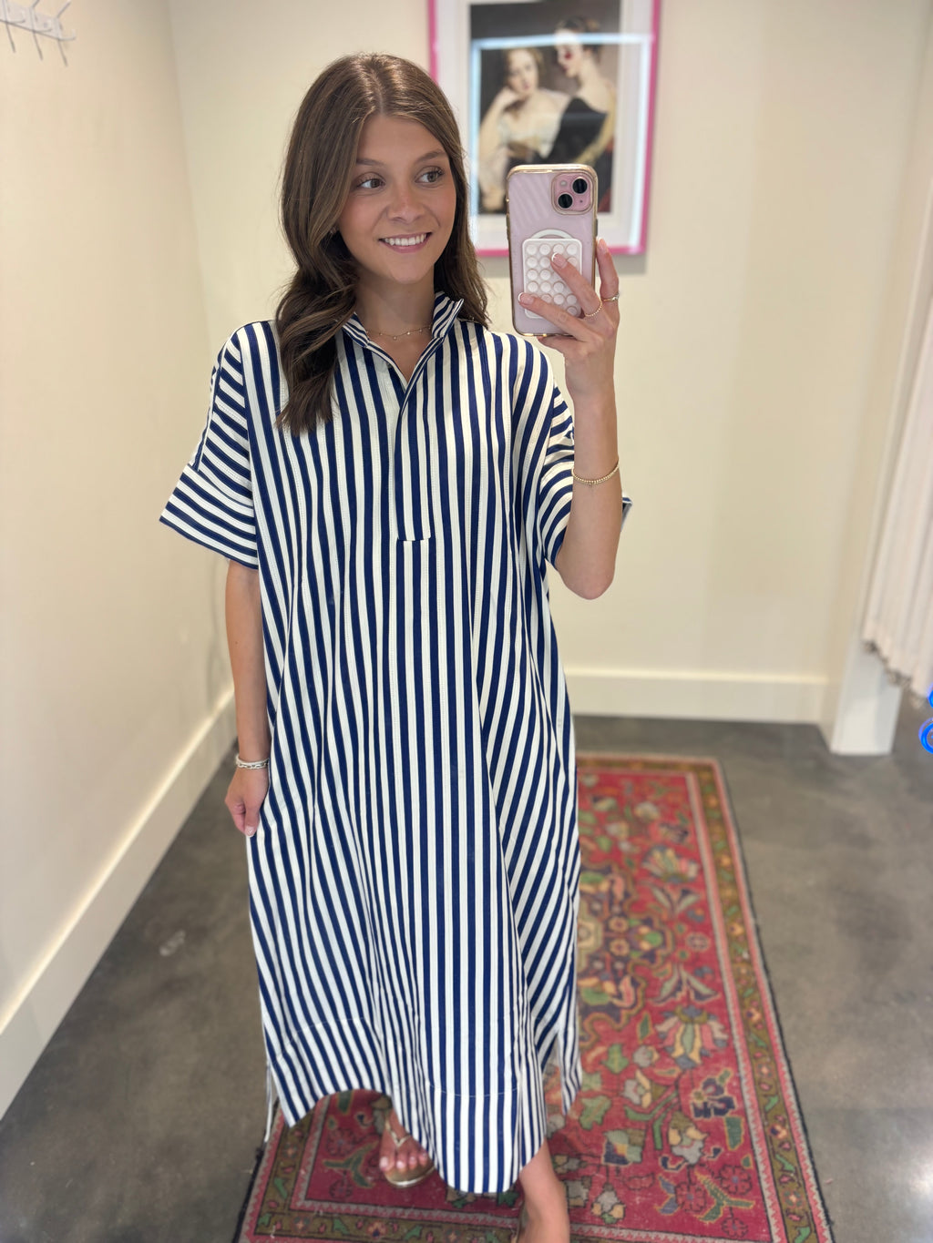 Steady Line Midi Dress