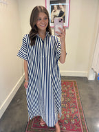 Steady Line Midi Dress