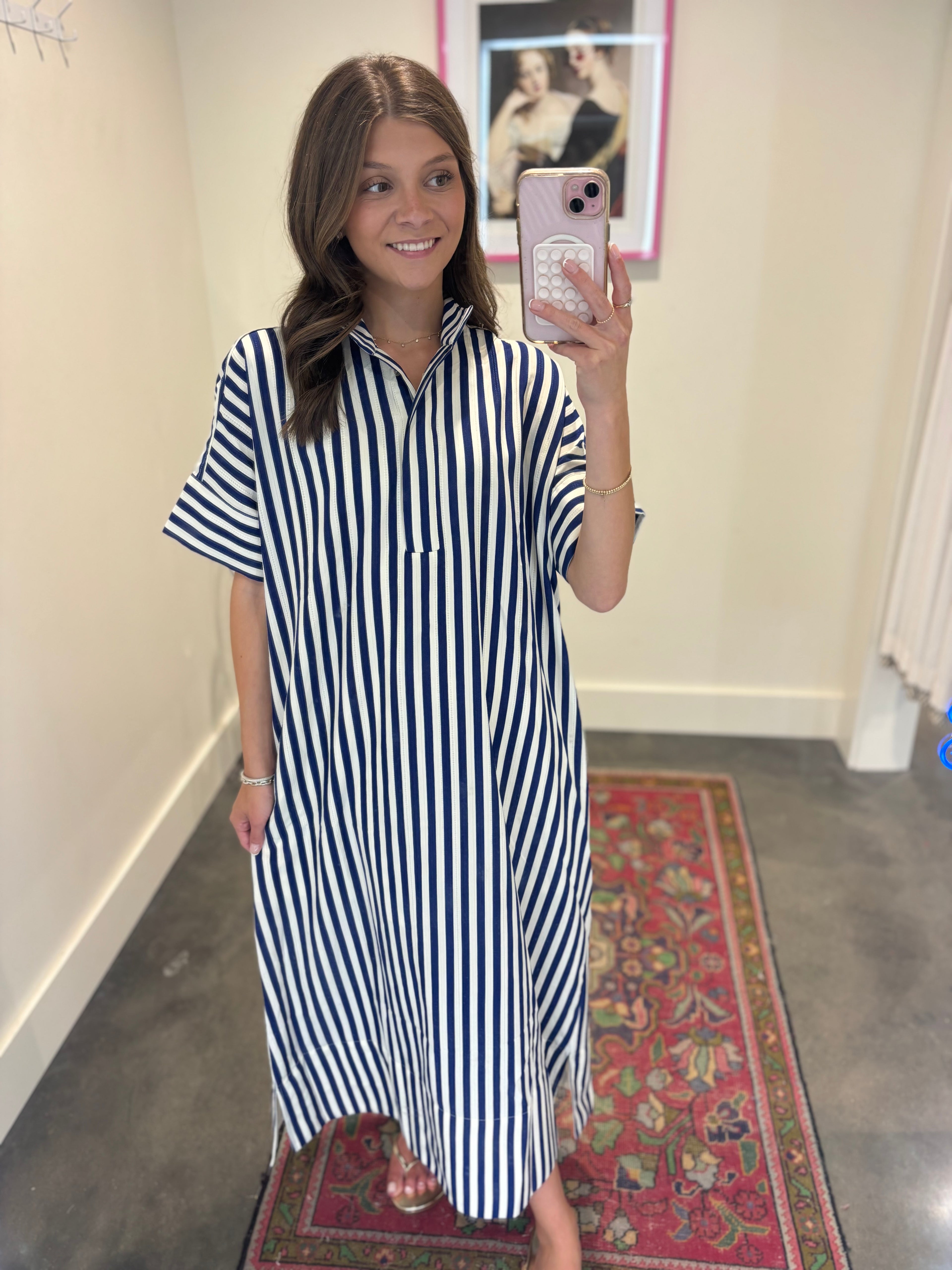 Steady Line Midi Dress