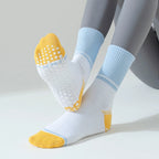 Pilates Striped Grip Socks
