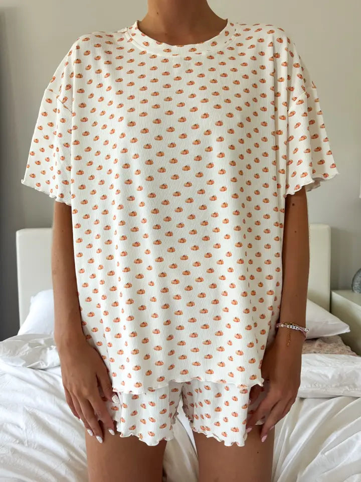 Pumpkin Pajama Top