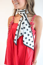 Claire Scarf & Horsebit Buckle Necklace