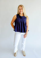 Lucy Pleated Top