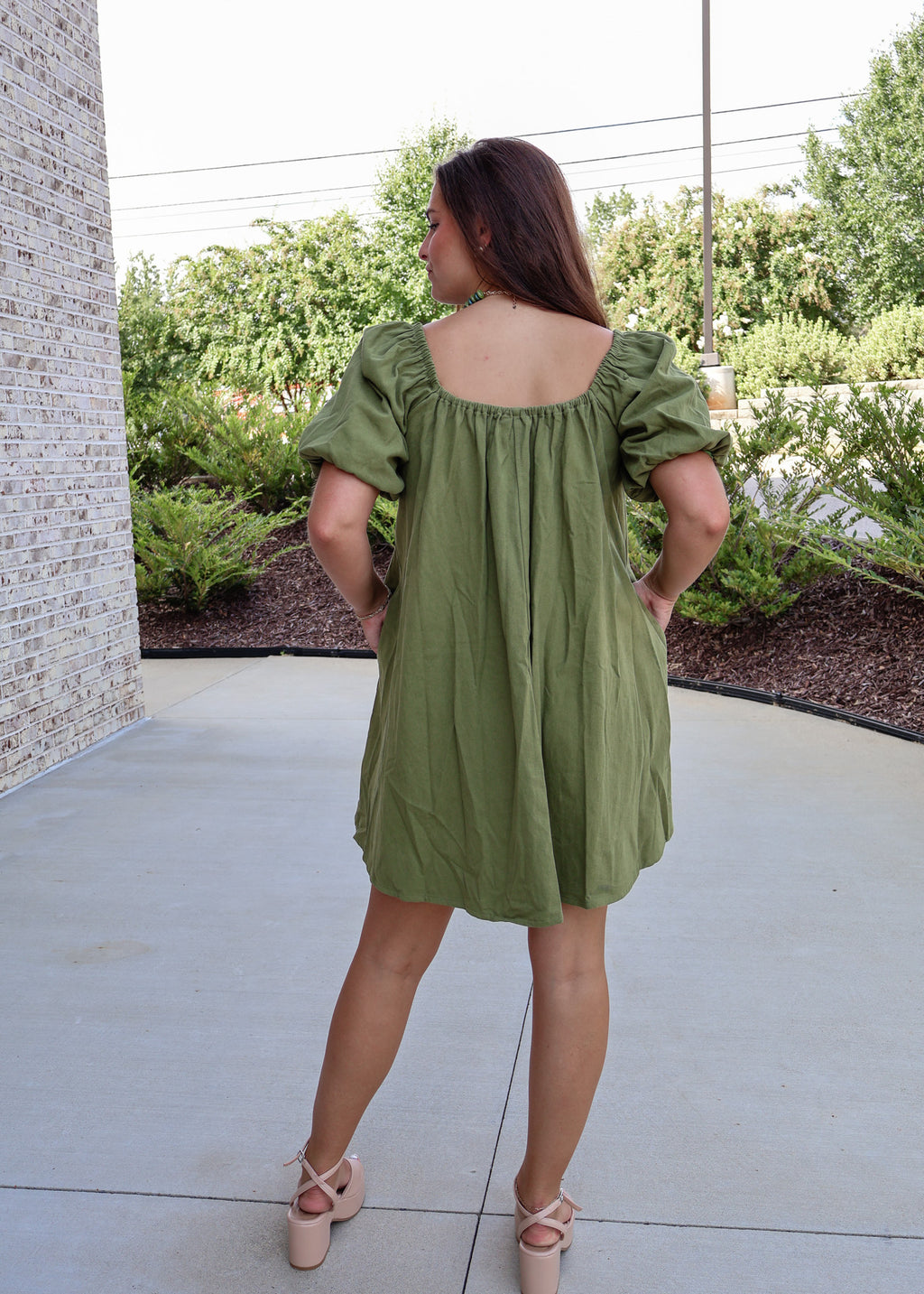 Meredith Babydoll Mini Dress