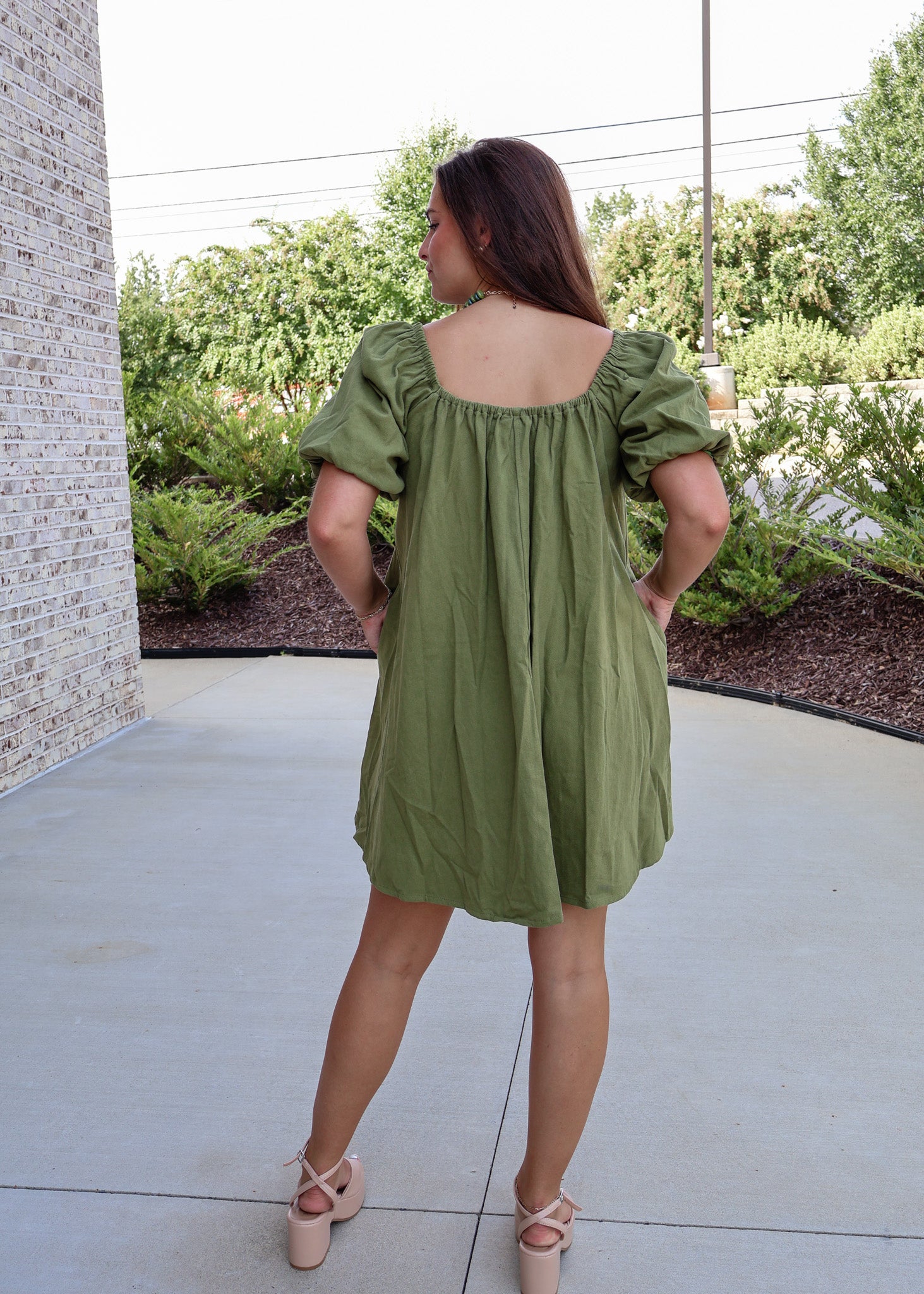 Meredith Babydoll Mini Dress