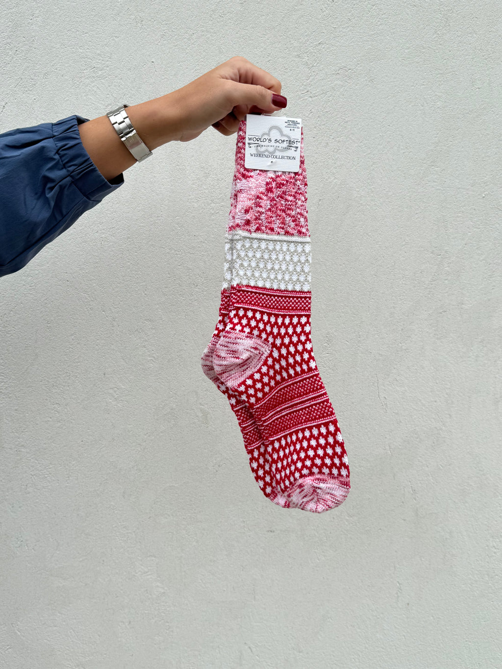 Holiday Cozy Crew Socks