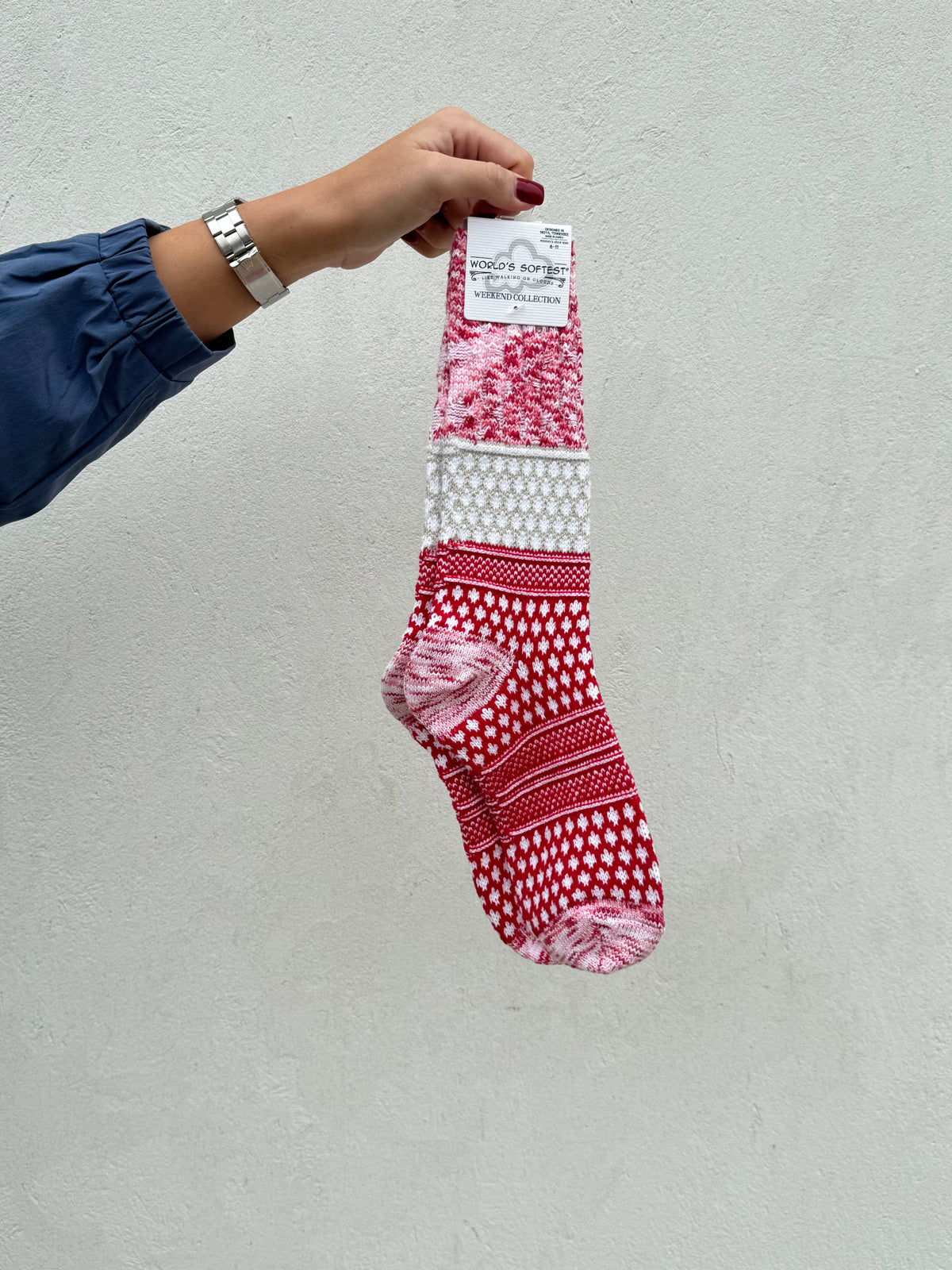 Holiday Cozy Crew Socks