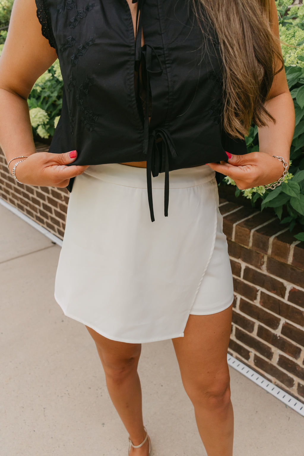 Kyleigh Wrap Mini Skort