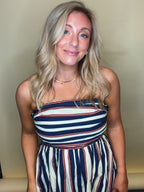 Channing Striped Maxi Dress