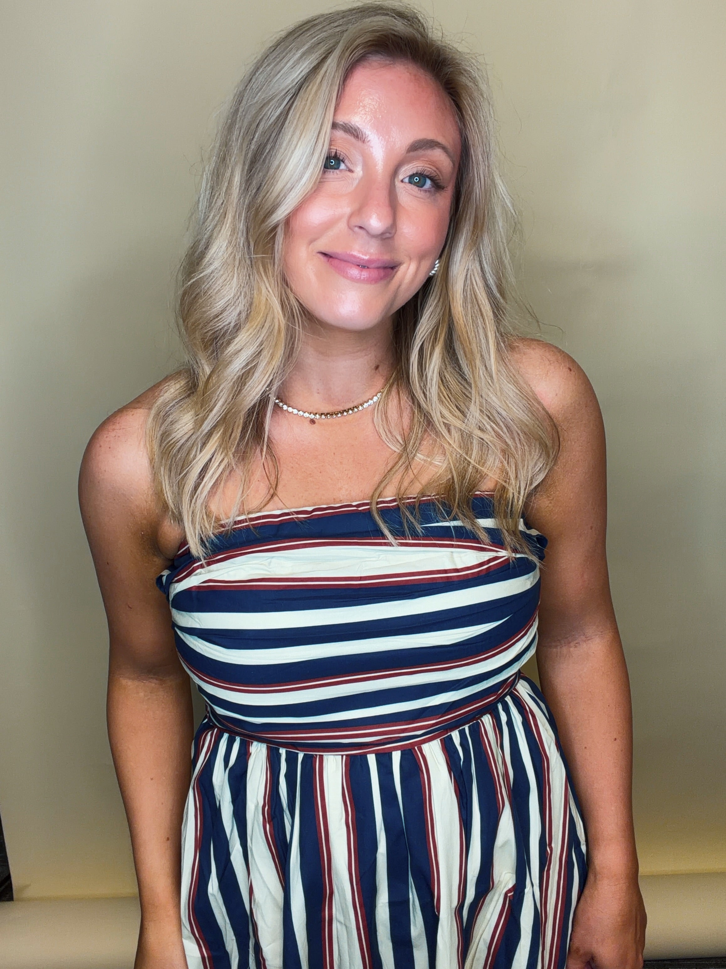 Channing Striped Maxi Dress