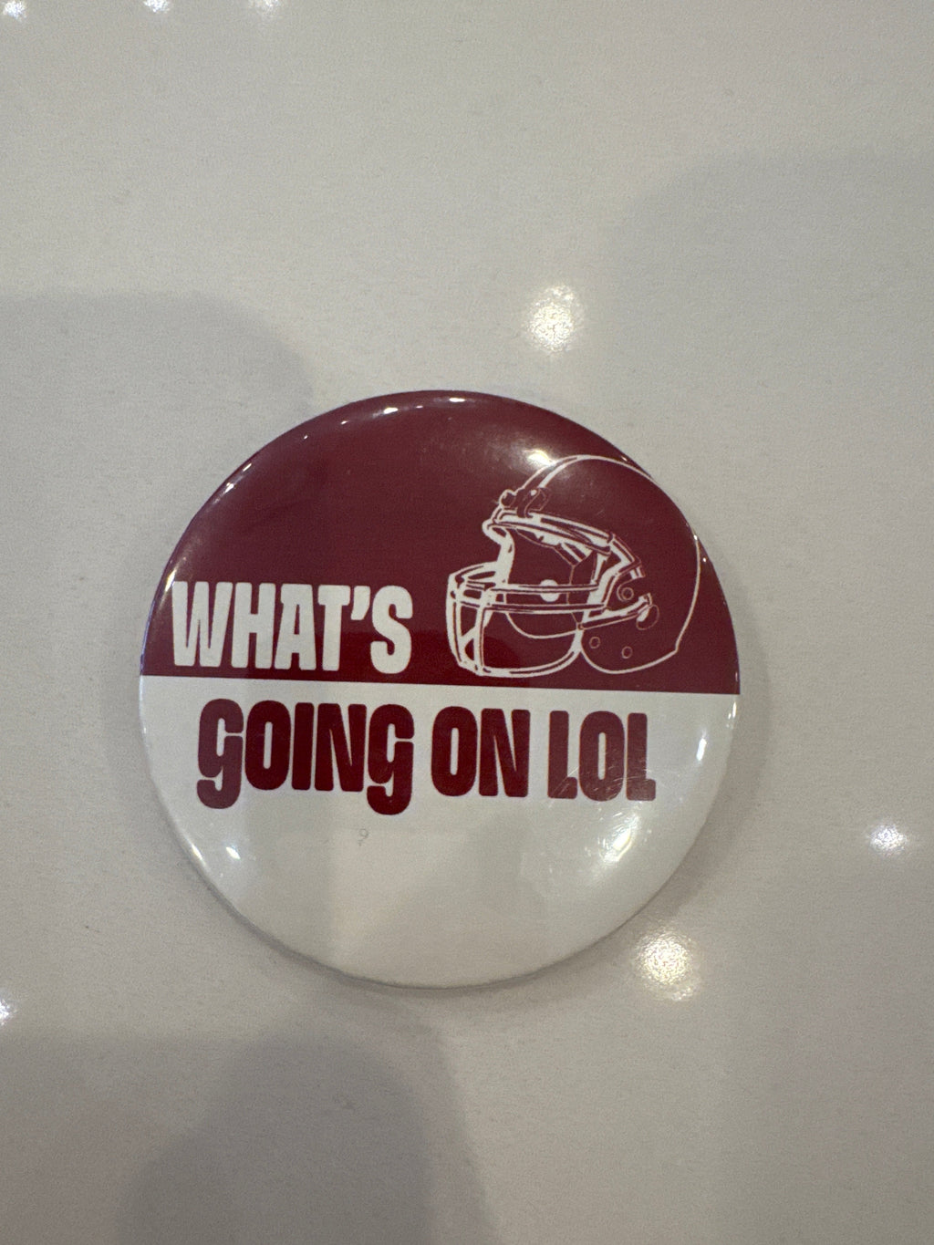 Raw & Rebellious Georgia Button