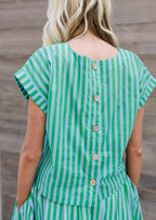 Scout Stripe Boxy Top