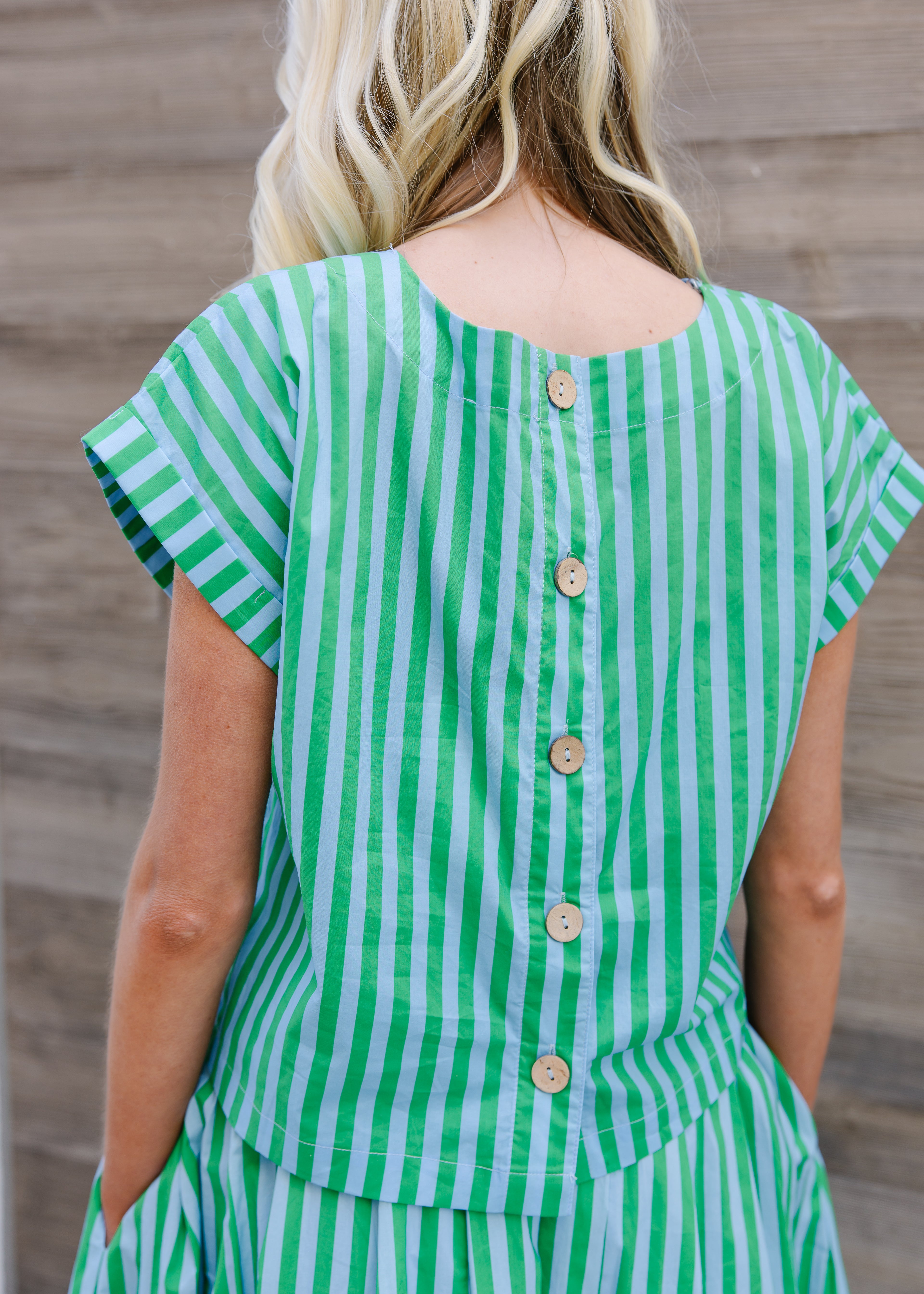 Scout Stripe Boxy Top