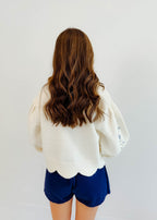 Lily Floral Embroidered Sweater