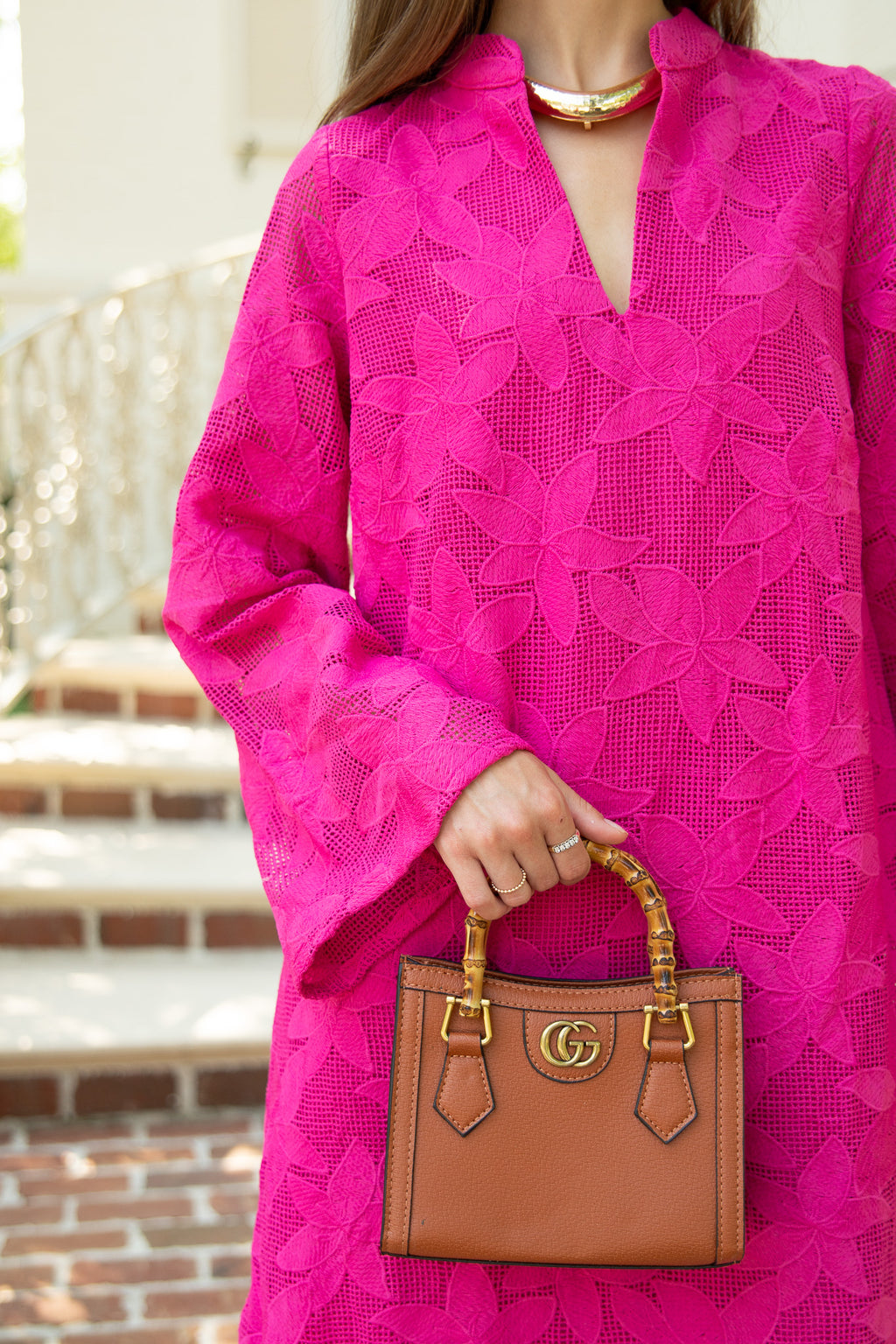 Palm Beach Caftan Midi Dress