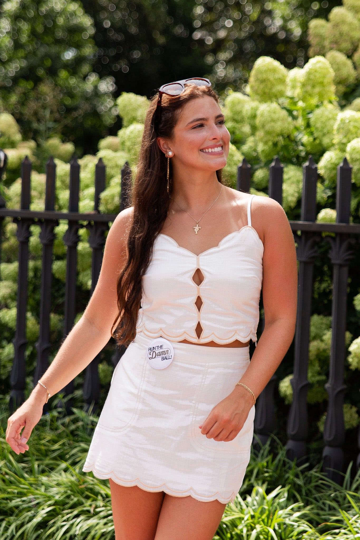 Gianna Sleeveless Scalloped Cami Top