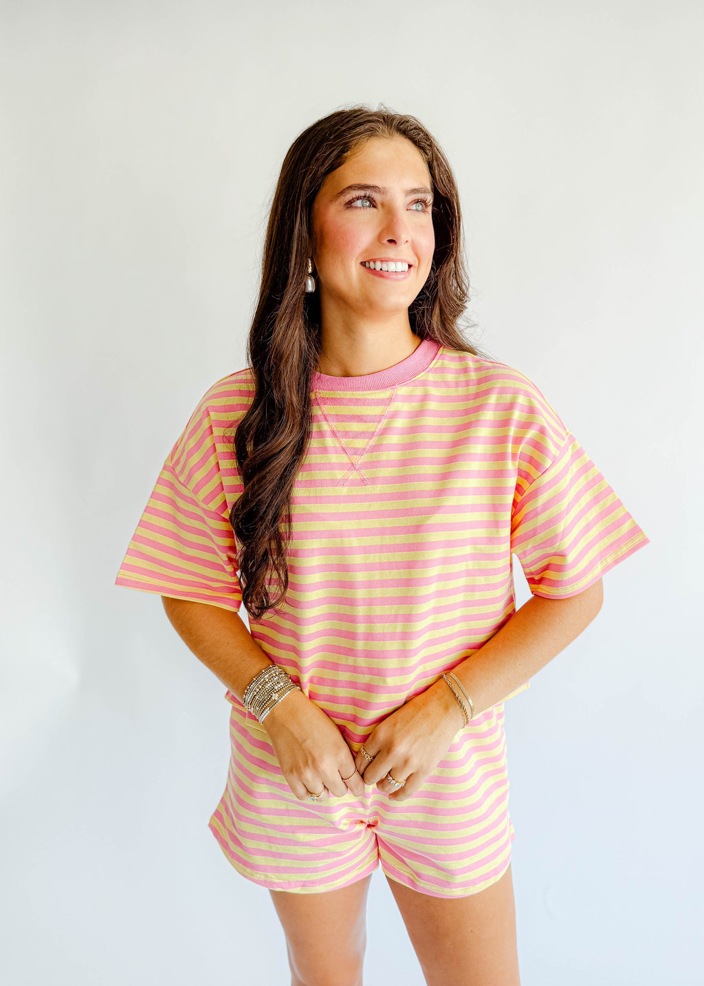Maya Striped Set