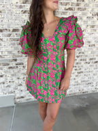Gemma Floral Mini Dress