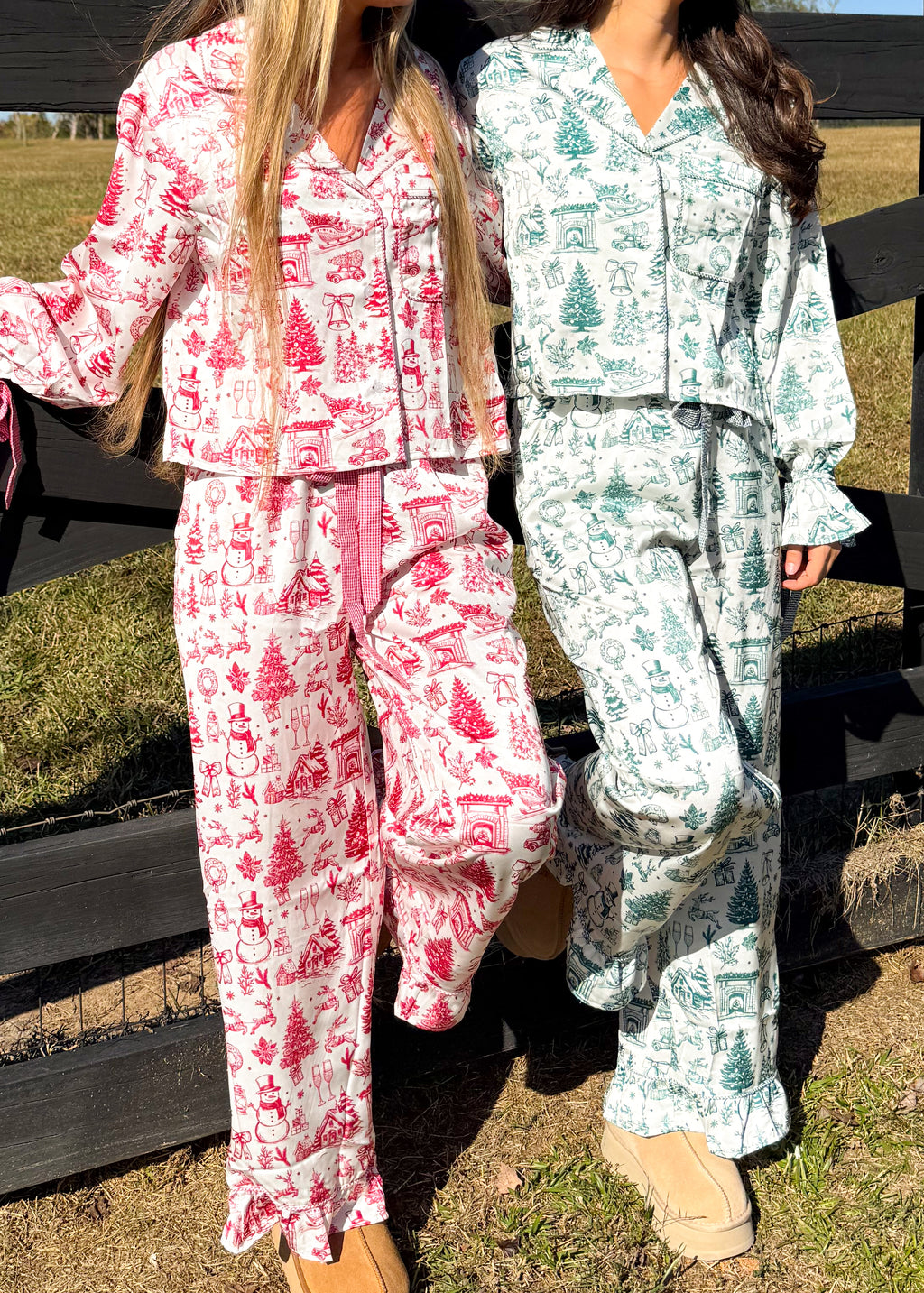 Holiday Icons Pajama Set