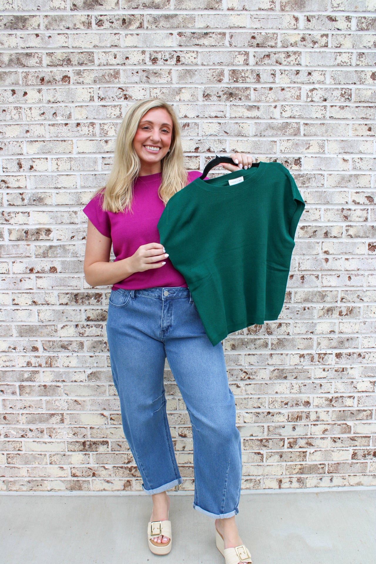 Summer Knit Blouse