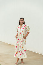 Vivienne Wildflower Midi Dress