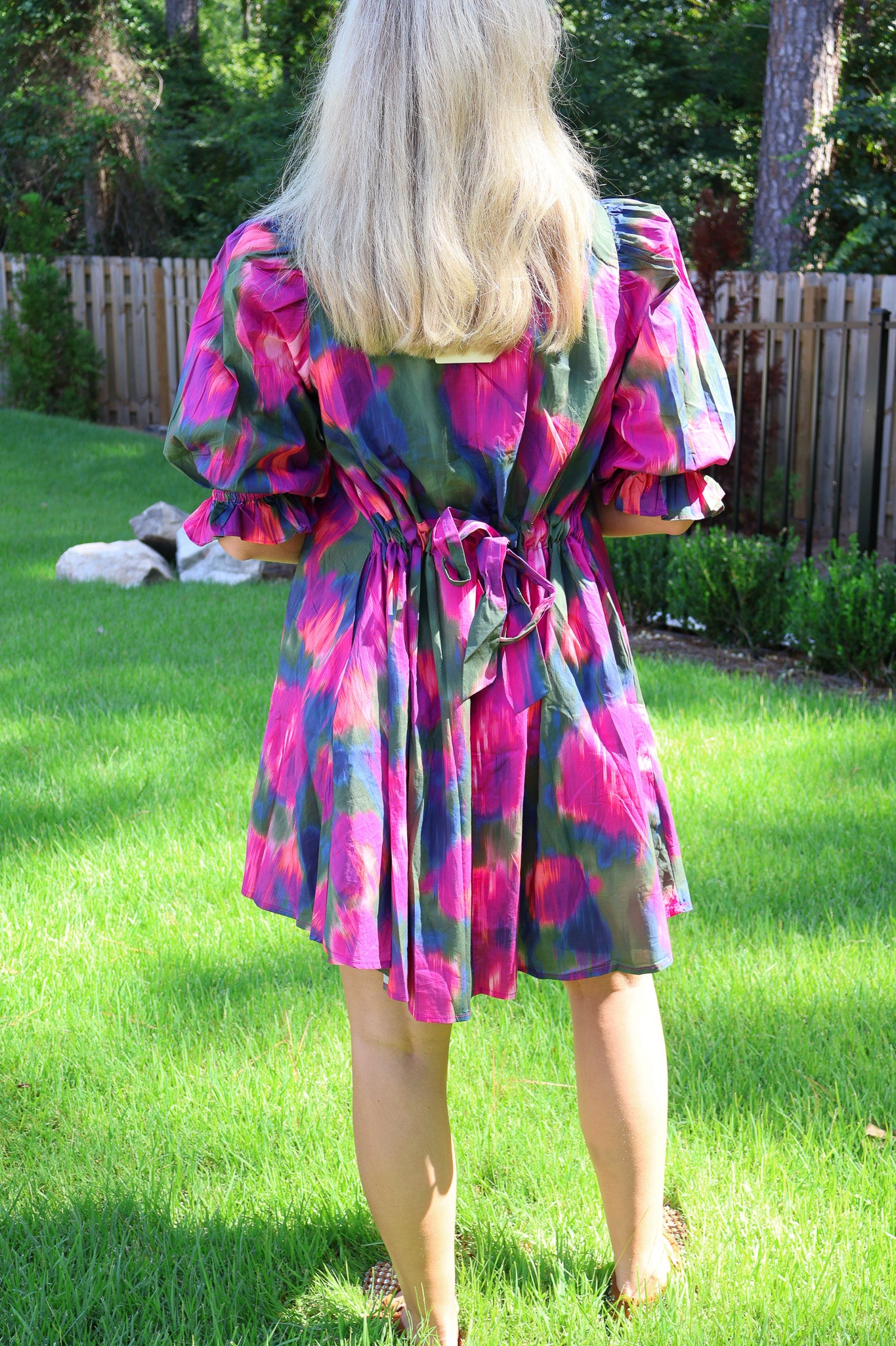 Addy Abstract Mini Dress