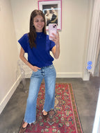 Marina Mock Neck Top