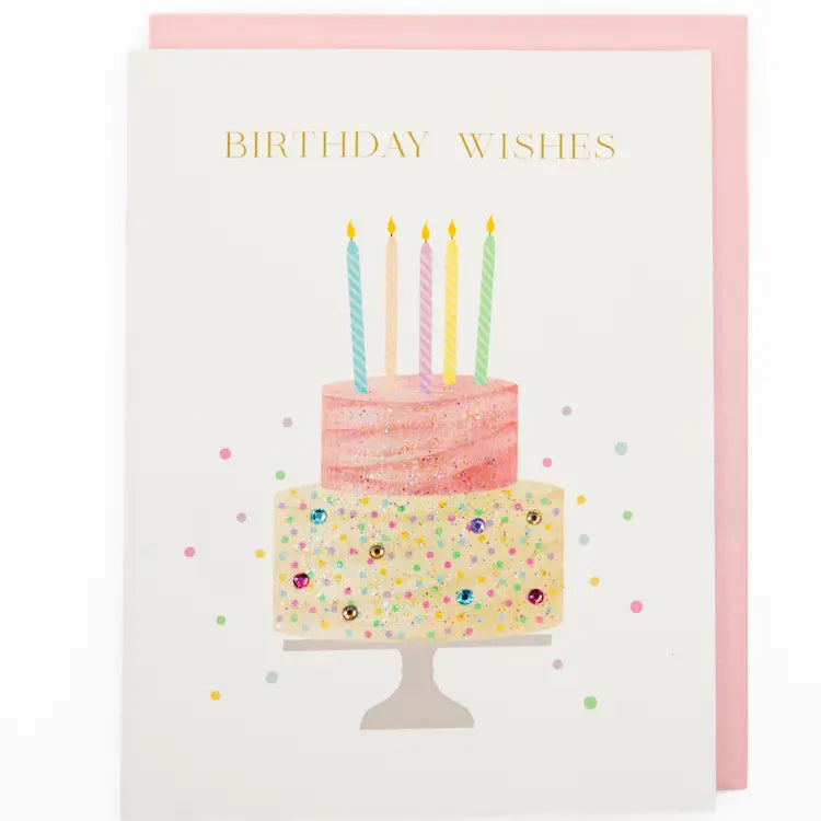 Lavender Vines Greeting Card