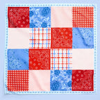 America 250 Patchwork Headscarf