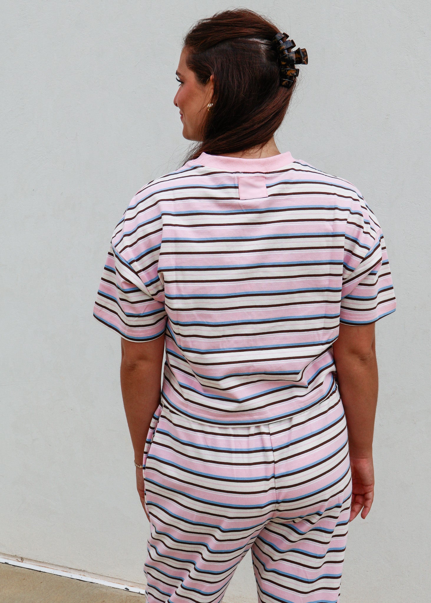 Dixie Pastel Stripe Top