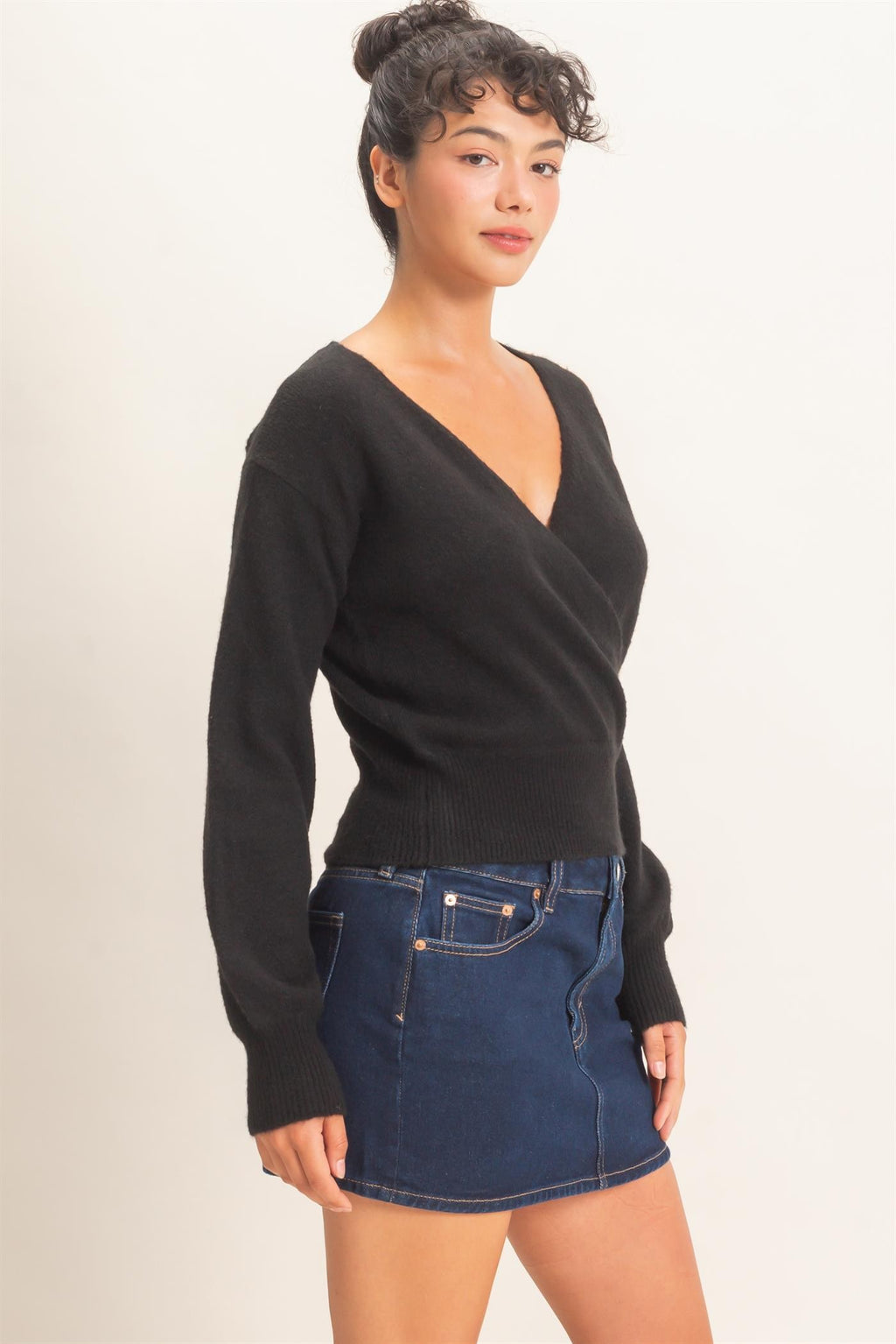Eliza Everyday Wrap Sweater