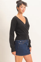 Eliza Everyday Wrap Sweater