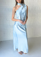 Sutton Satin Maxi Skirt