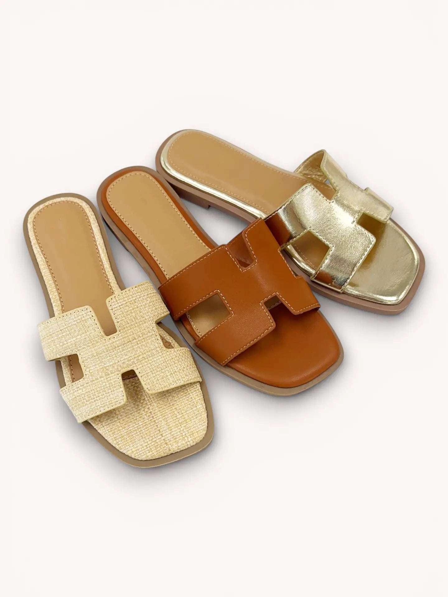 Elio H-Strap Slide On Sandals
