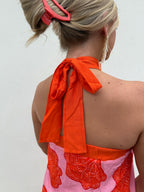 Seashell Halter Maxi Dress